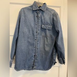 Men’s Tommy Hilfiger Denim Slim Fit Shirt Size Medium